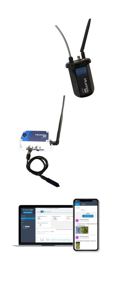 Hummbox sensors and application Smart watering complete solution
